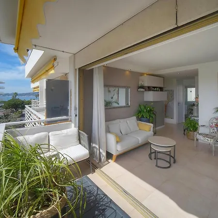 Frgk 'etoile Du Sud Terrasse Vue Palm Wifi Fibre' Cannes